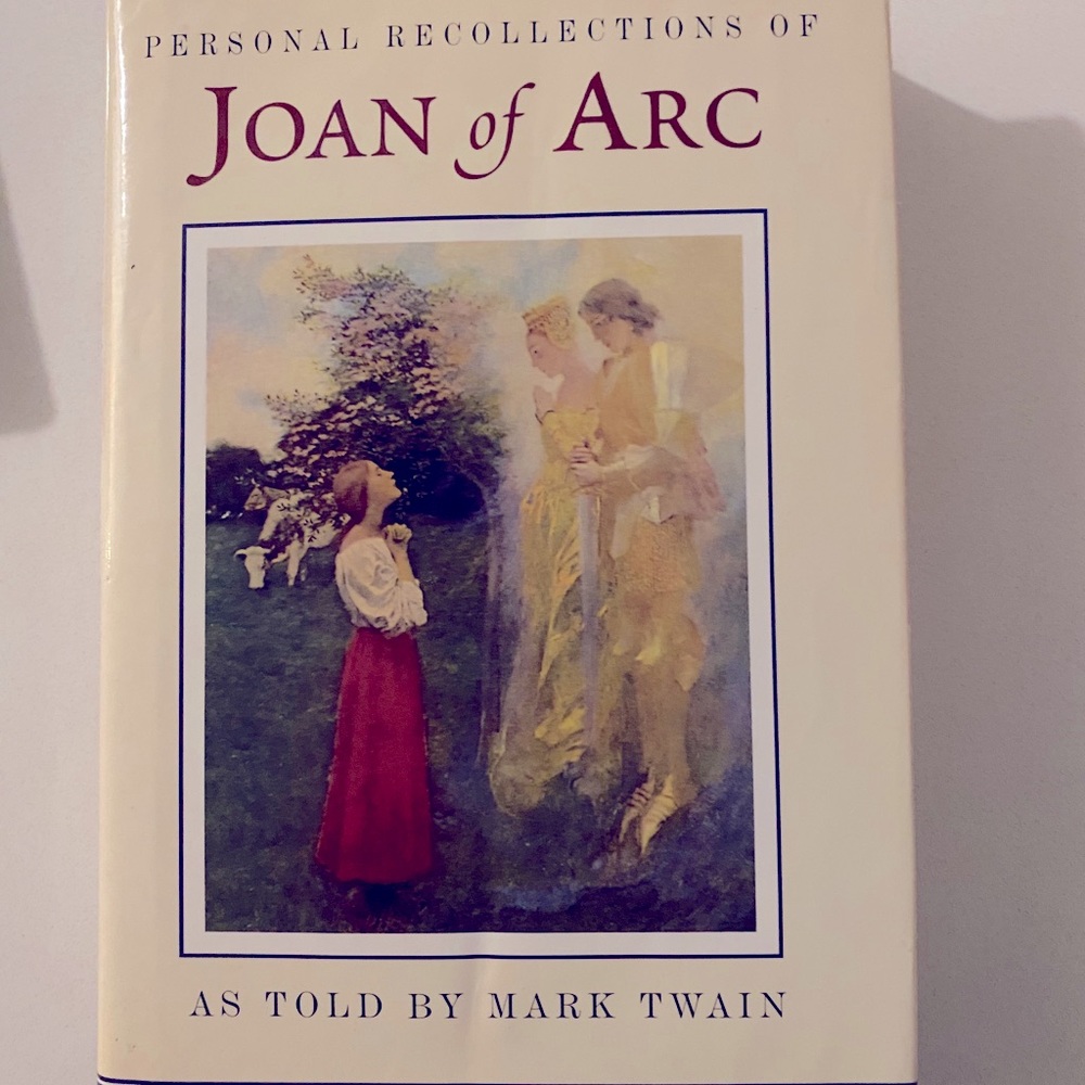 Mark Twain; Joan of Arc